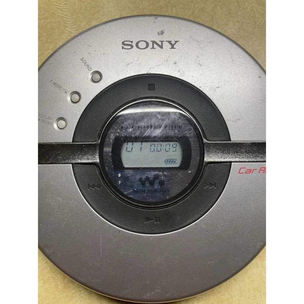 Sony silver cd